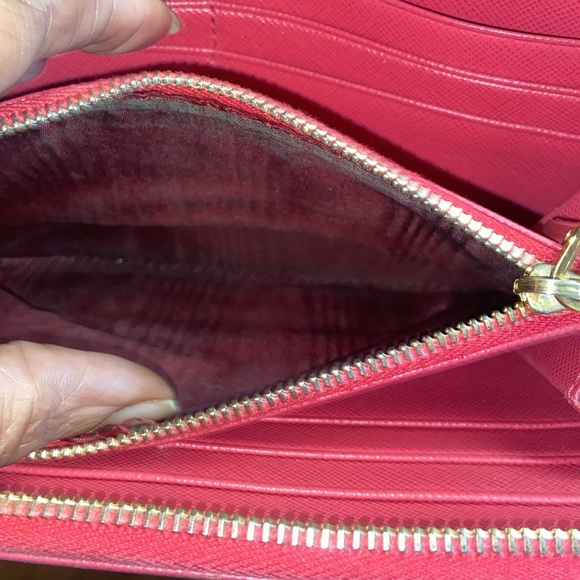 Prada Saffiano Zip Around Wallet - Picture 11 of 16